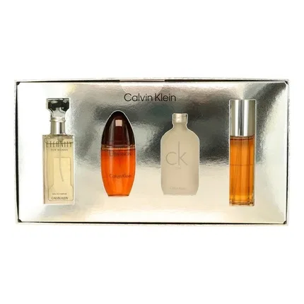 Набор миниатюр женских ароматов Calvin Klein, 15 мл x 4