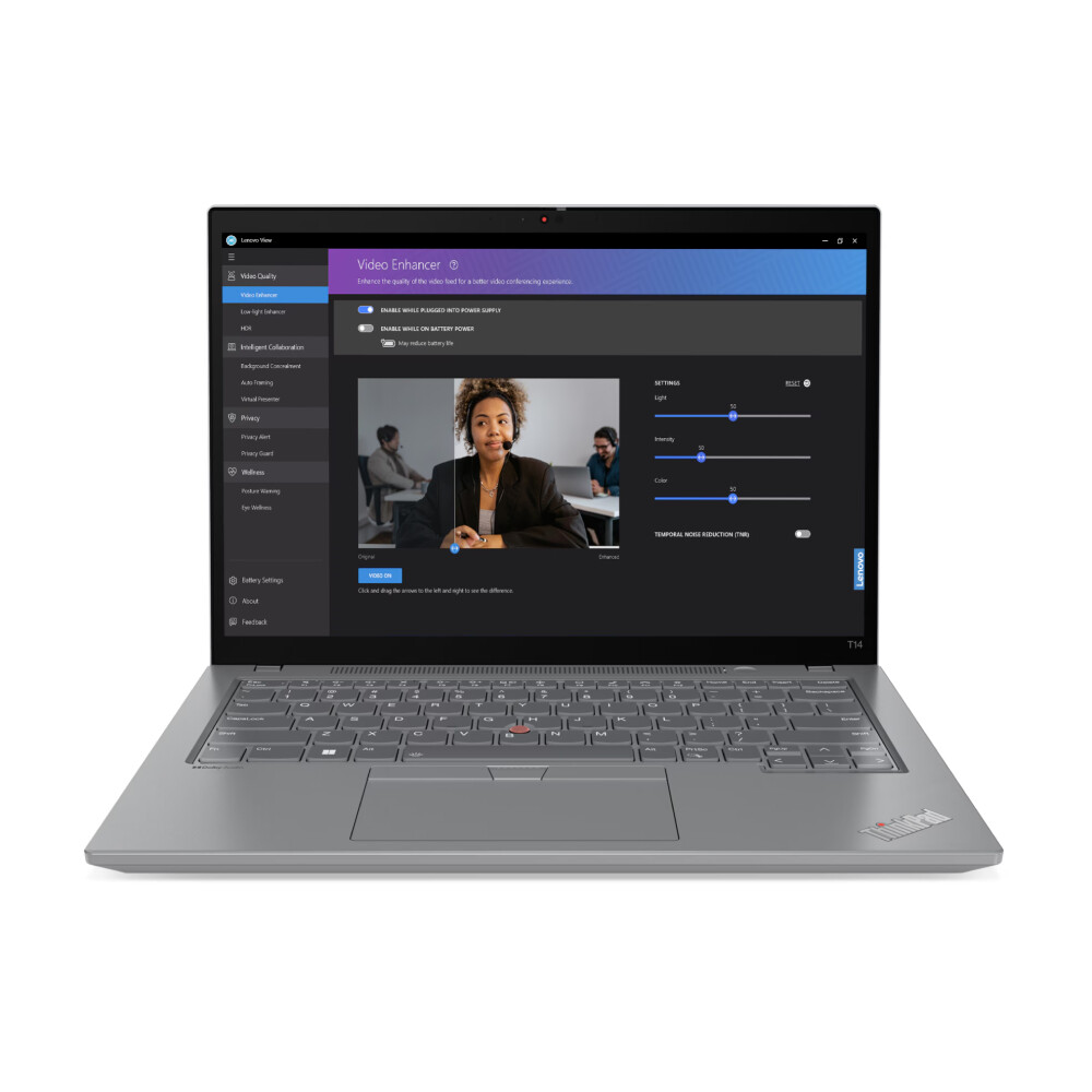 

Ноутбук Lenovo ThinkPad T14 Gen 4, 14", 16ГБ/256ГБ, i5-1335U, UHD Graphics, серый, английская клавиатура