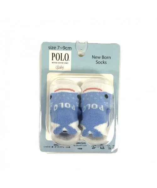 Детские носки с принтом акулы, модель POLO BCS, Red — фото 2