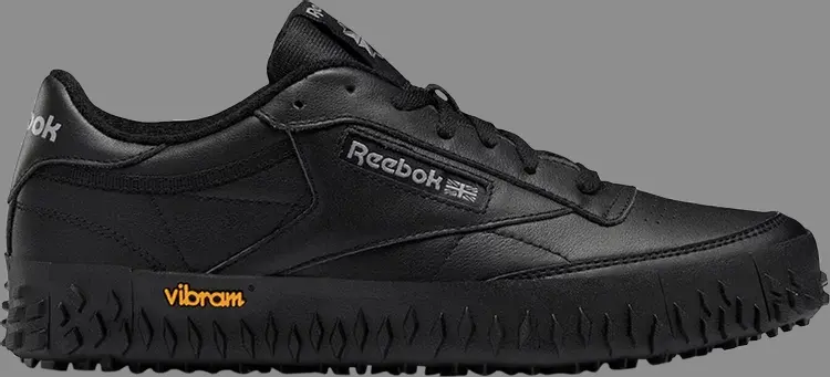 

Кроссовки club c vibram 'core black' Reebok, черный