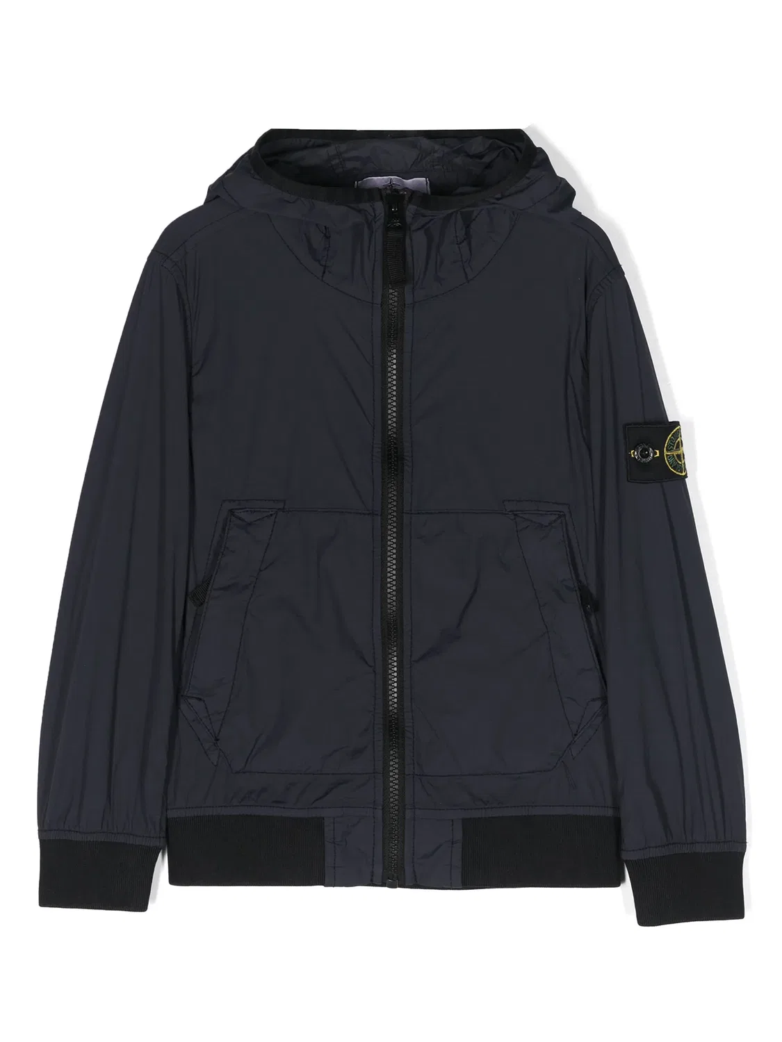 Легкая ветровка с эмблемой компаса Stone Island, синий