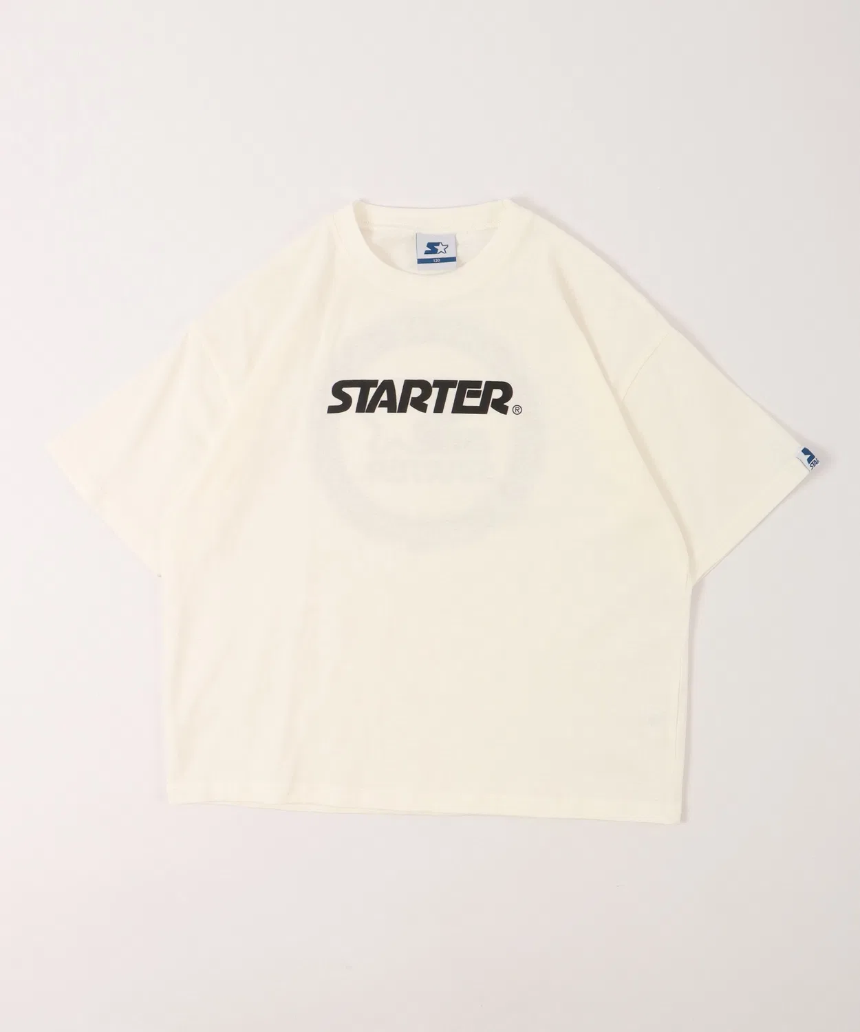 Детская футболка с принтом STARTER, полуторный рукав, модель Big Logo — фото 4