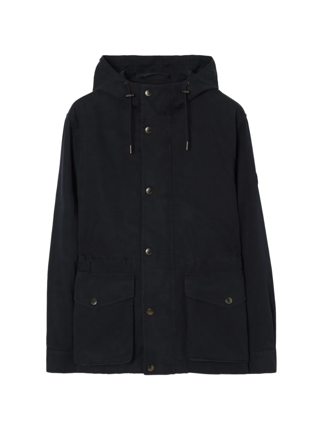 Куртка-парка Euston из синего габардина Burberry, синий