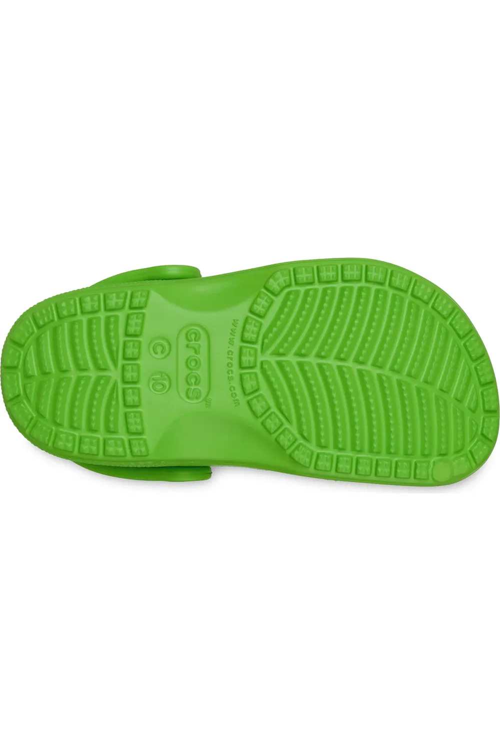Детские сабо Croslite с фиксирующим ремешком Classic Clog CROCS, Crocs Green — фото 3