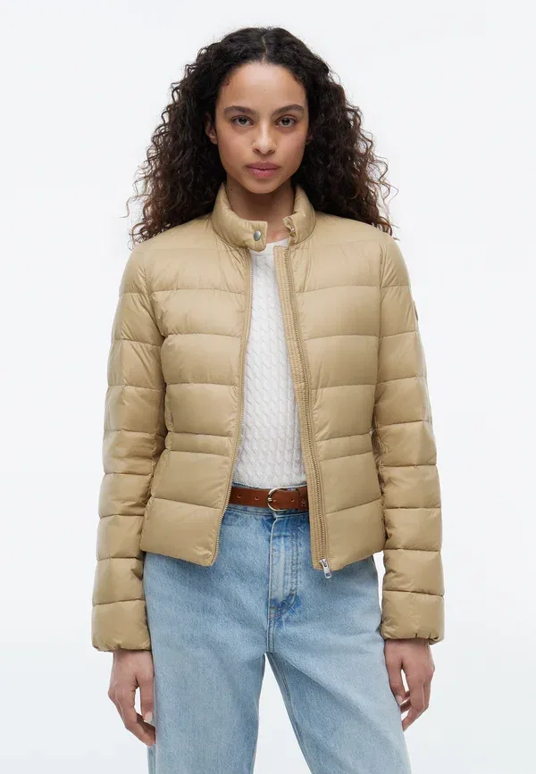 Пуховик водонепроницаемый Lw Down Packable Jacket Tommy Hilfiger Camel, коричнево-бежевой