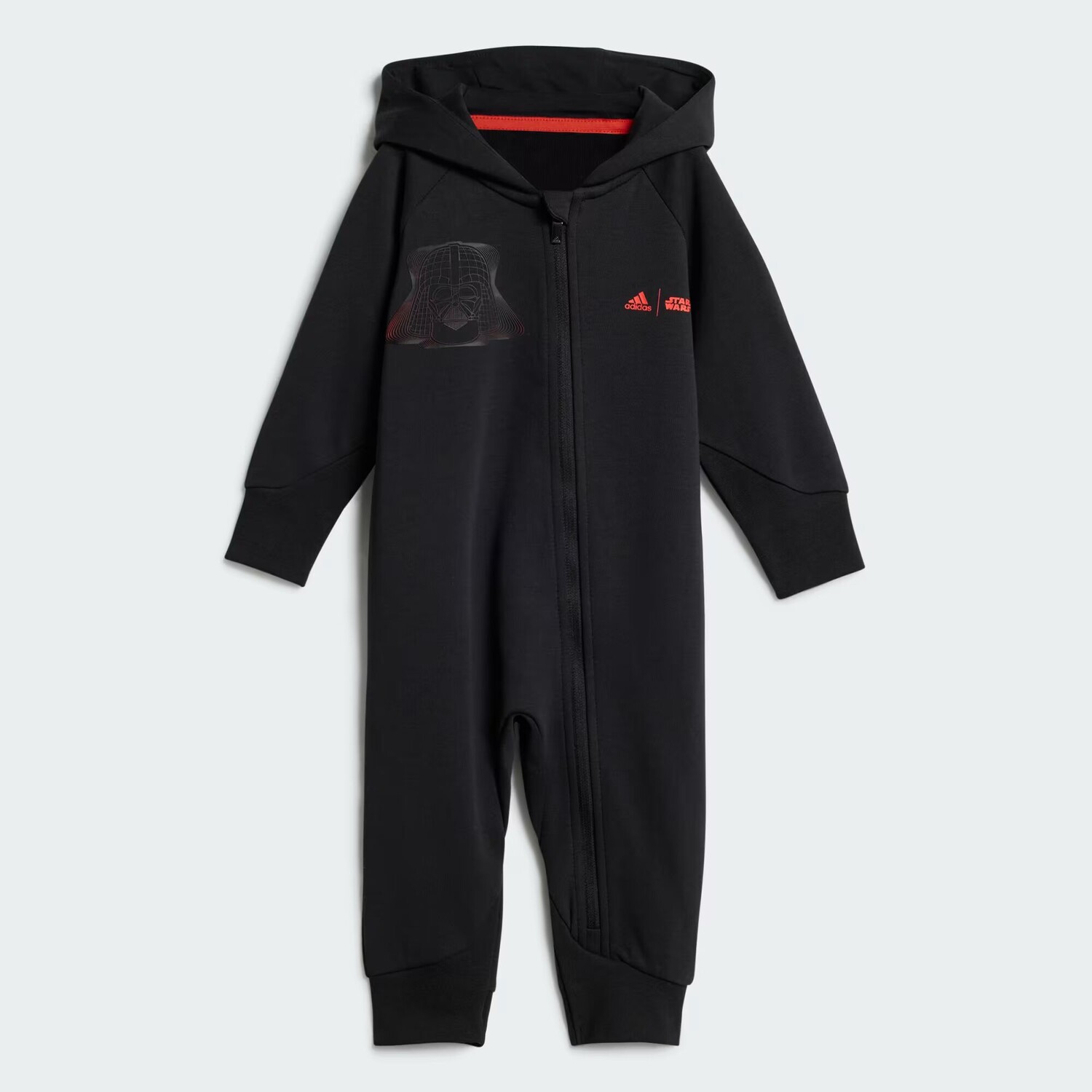 

Комбинезон для новорожденных I SW ZNE ONES Adidas, цвет Black/Bright Red