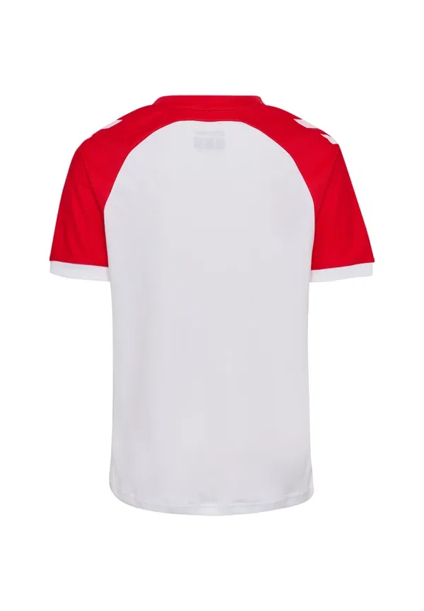 Футболка спортивной команды лиги Hummel, белый/красный — фото 2