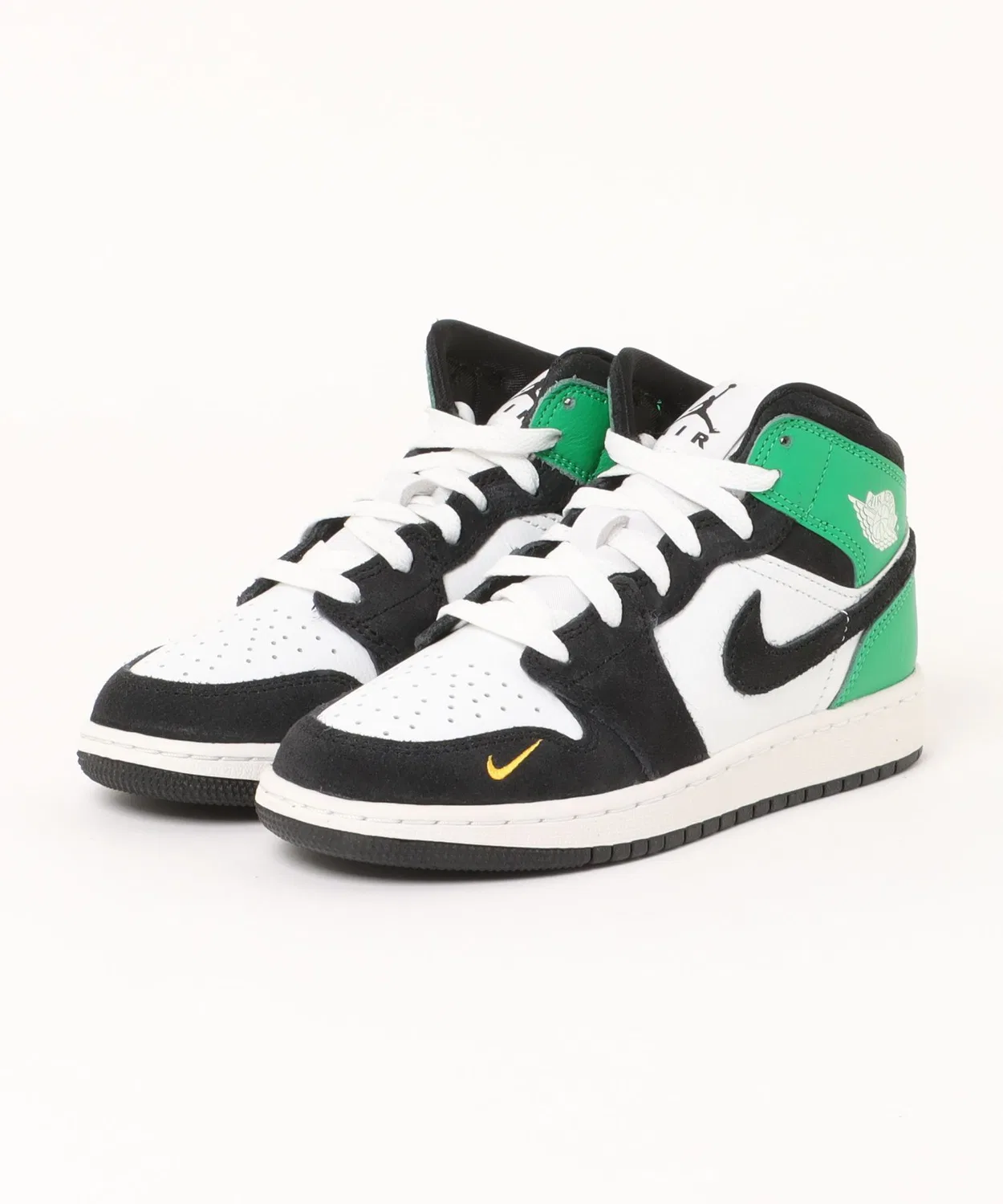 Детские кроссовки с высокой посадкой Air Jordan 1 Mid SE GS Jordan Brand, White