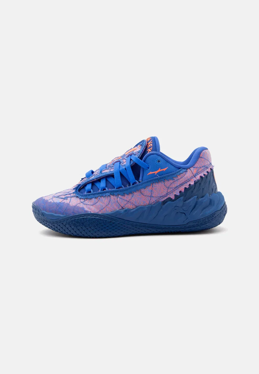 Mb05 lo jr унисекс - баскетбольные кроссовки Puma, Bluemazing/Glowing Red