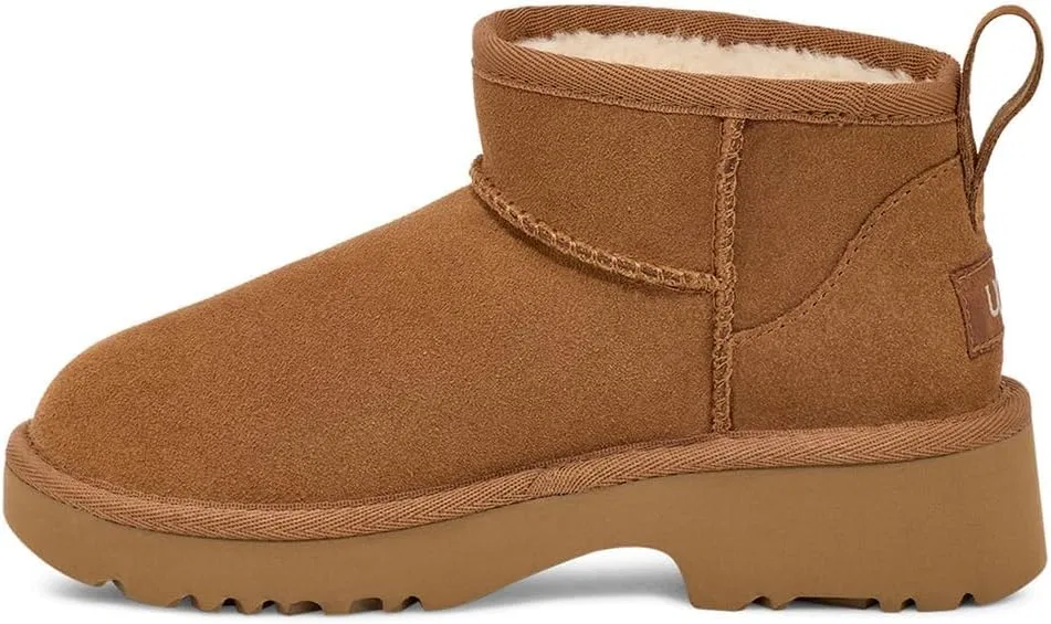 Детские сапоги для девочек K Classic Ultra Mini New Heights UGG, Chestnut — фото 4