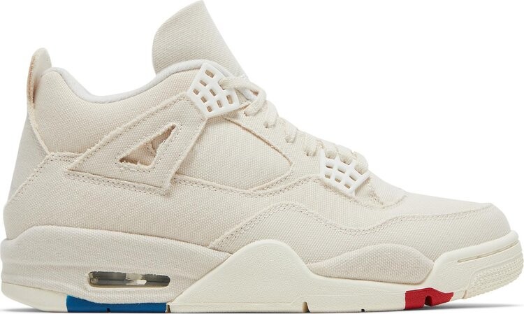 Кроссовки Wmns Air Jordan 4 Retro Blank Canvas, кремовый
