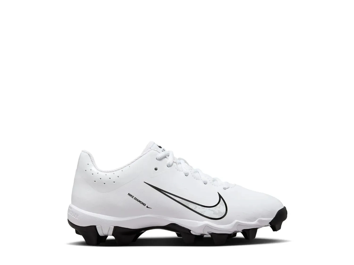 

Бутсы для бейсбола Nike Hyperdiamond 4 Keystone GG — детские, белые/черные