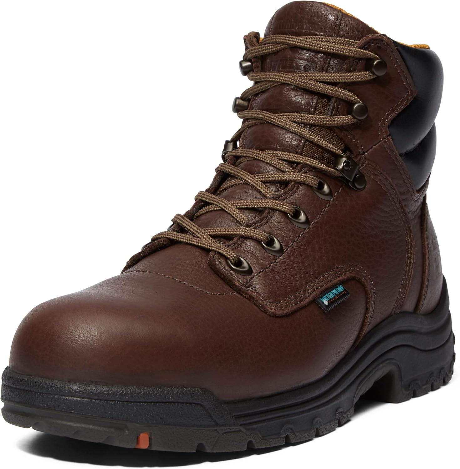 

Timberland PRO мужские рабочие ботинки Titan 6 Inch Alloy Safety Toe Waterproof, Dark Mocha