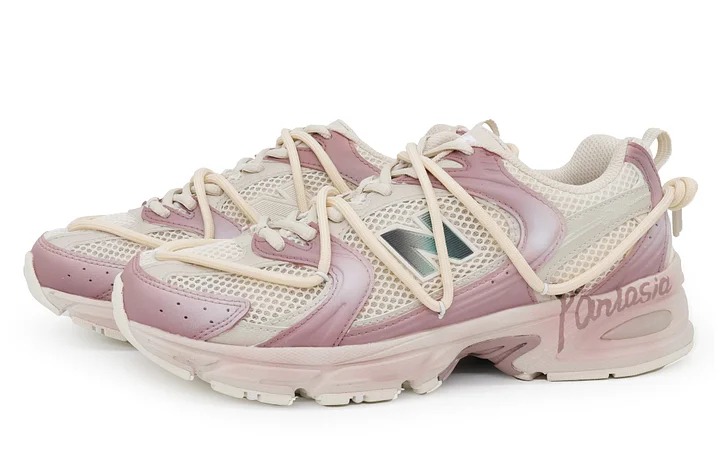 Кроссовки New Balance Casual Running Shoes, розовый/фиолетовый — фото 3