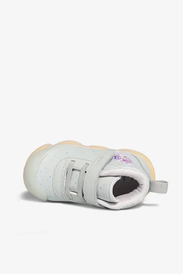 Детские ботинки для девочек на липучках Vicco, Gray — фото 4