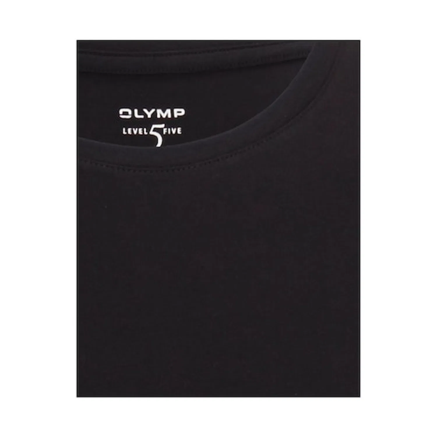 Детская хлопковая футболка Casual OLYMP, Black — фото 3