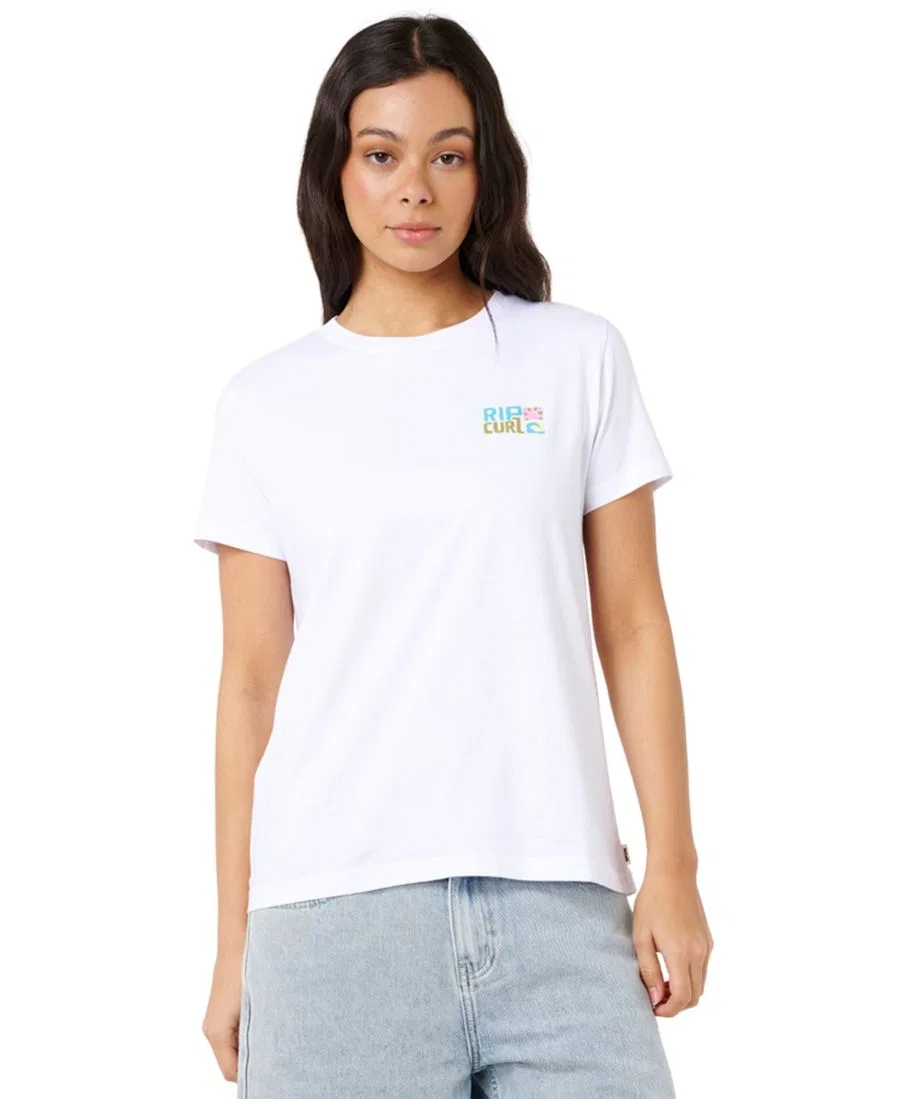 Футболка с принтом Catalina Island Rip Curl, White