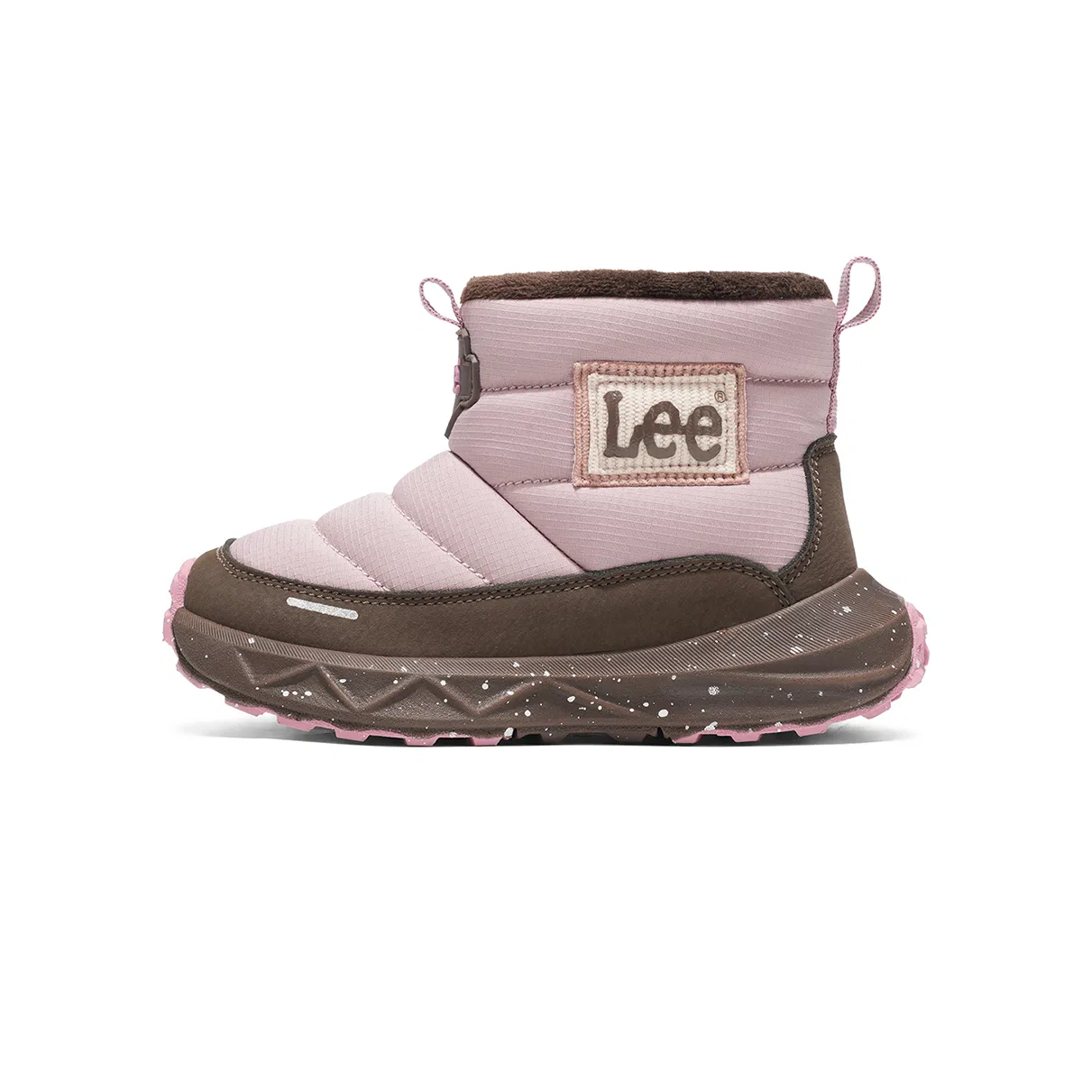 Детские утепленные ботинки с принтом F ce Lined, Lee, Pink