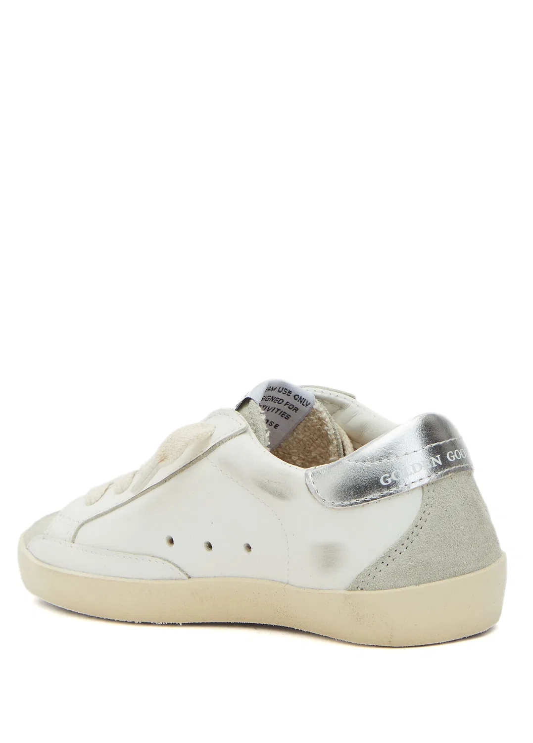 Кроссовки детские Golden Goose Superstar, многоцветный белый — фото 3