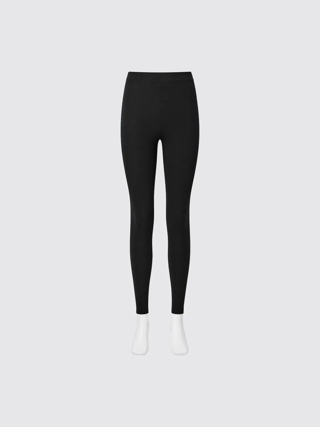 Леггинсы Uniqlo Heattech, утепленные, черный