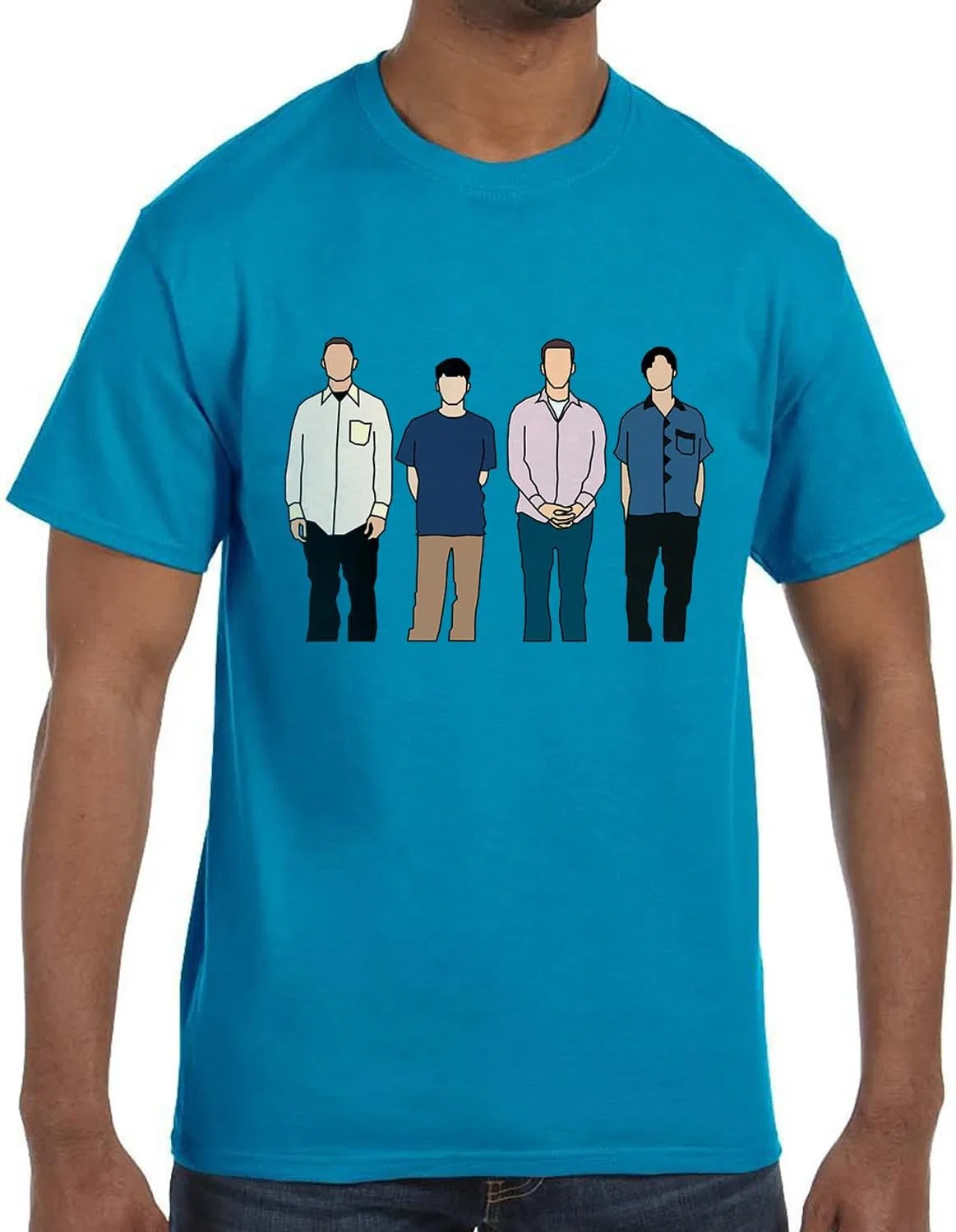 Футболка с графическим принтом Graphic T-shirts, Blue