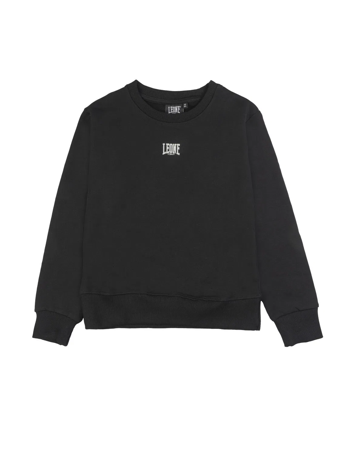 Детский свитшот для девочек с круглым вырезом Leone 1947 Apparel, Schwarz