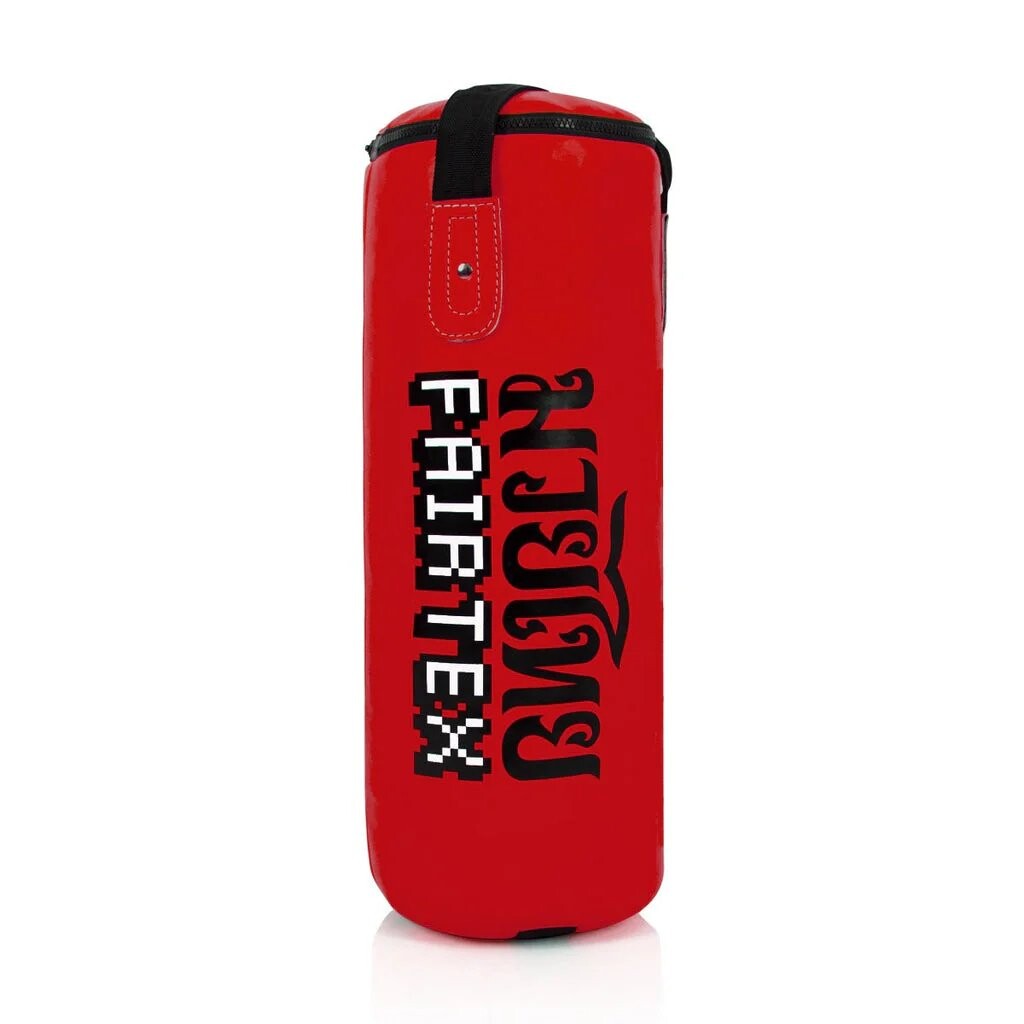 

Мешок для тайского бокса детский Fairtex Heavy Bag, без наполнения, красный