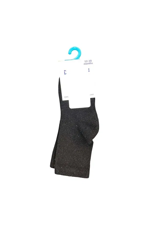Детские носки для новорожденных хлопковые Defne Baby, Black