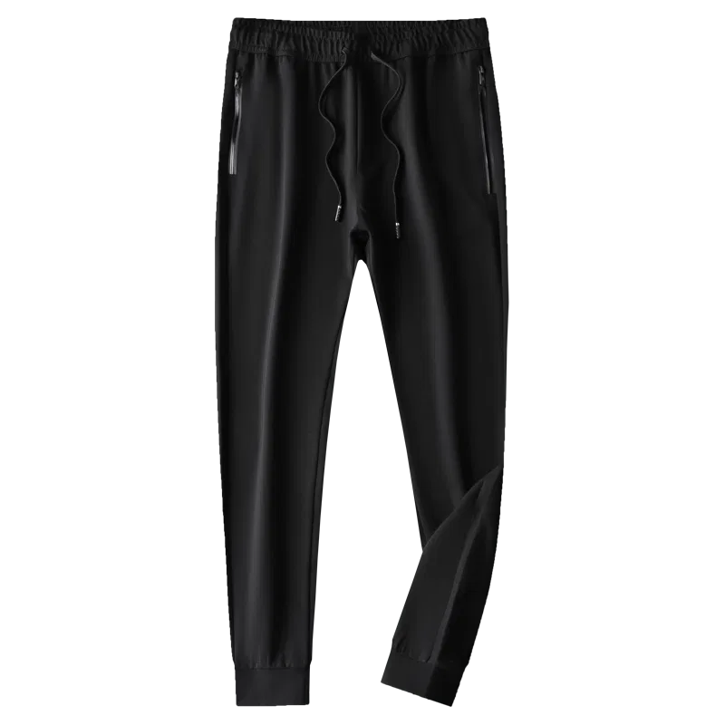 Детские спортивные штаны с утяжкой Red Bean, Black
