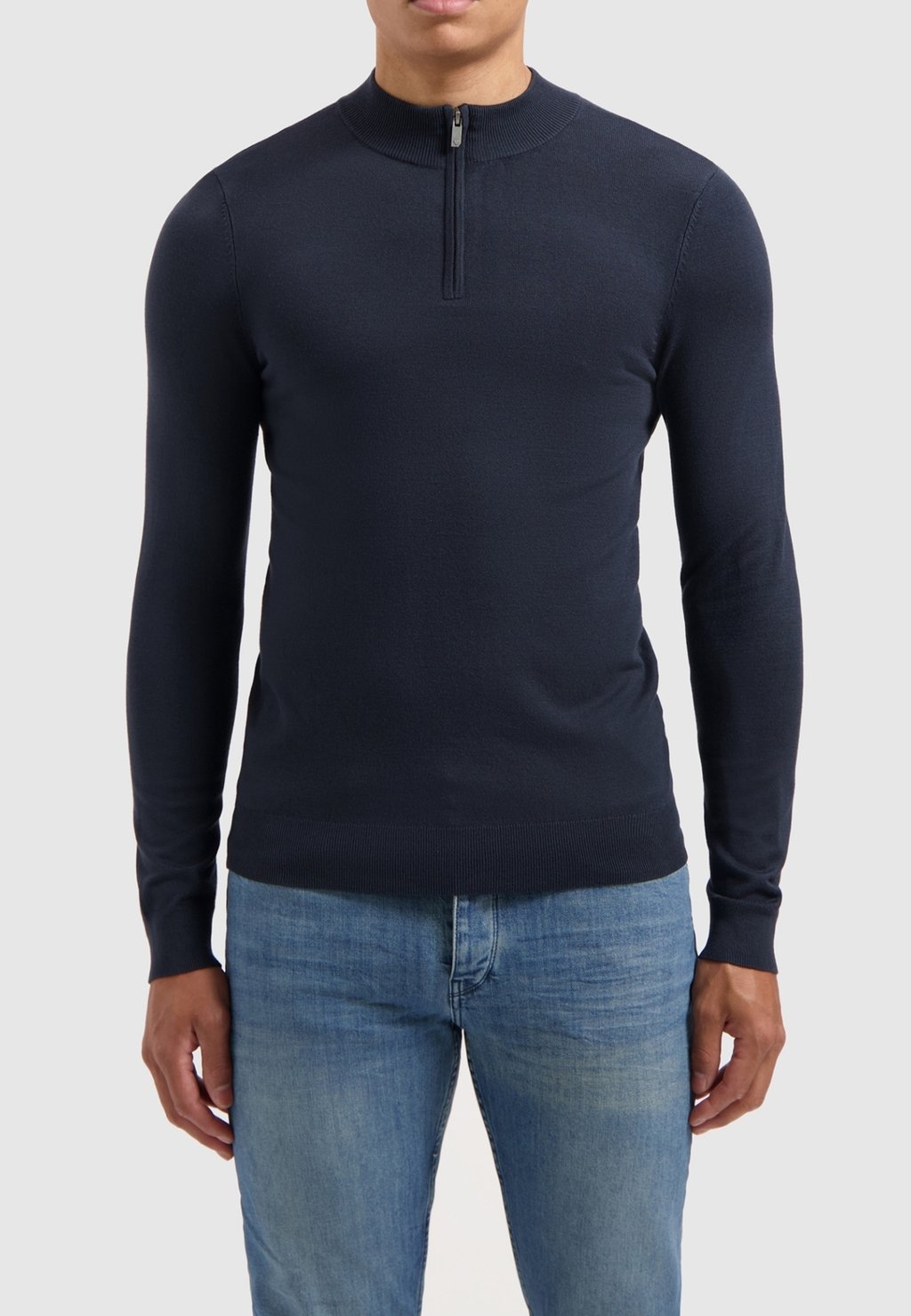 

Джемпер HALF ZIP LS Pure Path, темно-синий