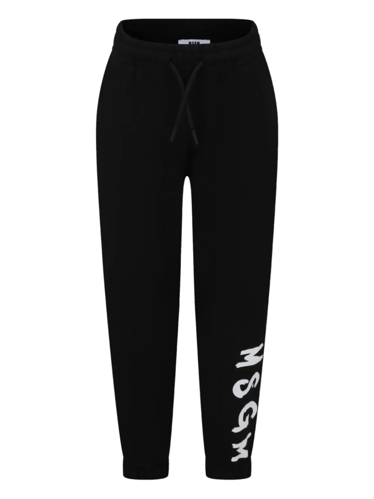 

Детские хлопковые брюки MSGM MSGM Kids, черный