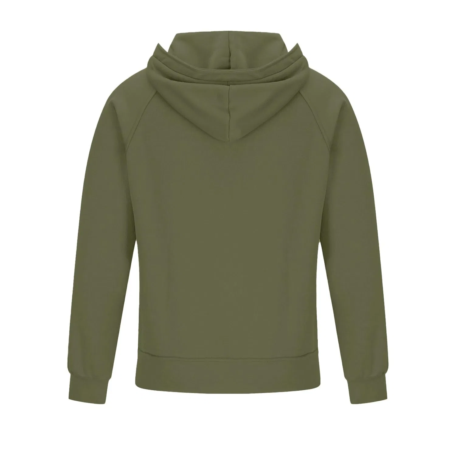 Мужская худи с полной застёжкой-молнией Vintage Drawstring Loose Fit с карманом, Ag — фото 3