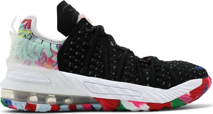 

Кроссовки Nike LeBron 18 GS 'James Gang', многоцветный