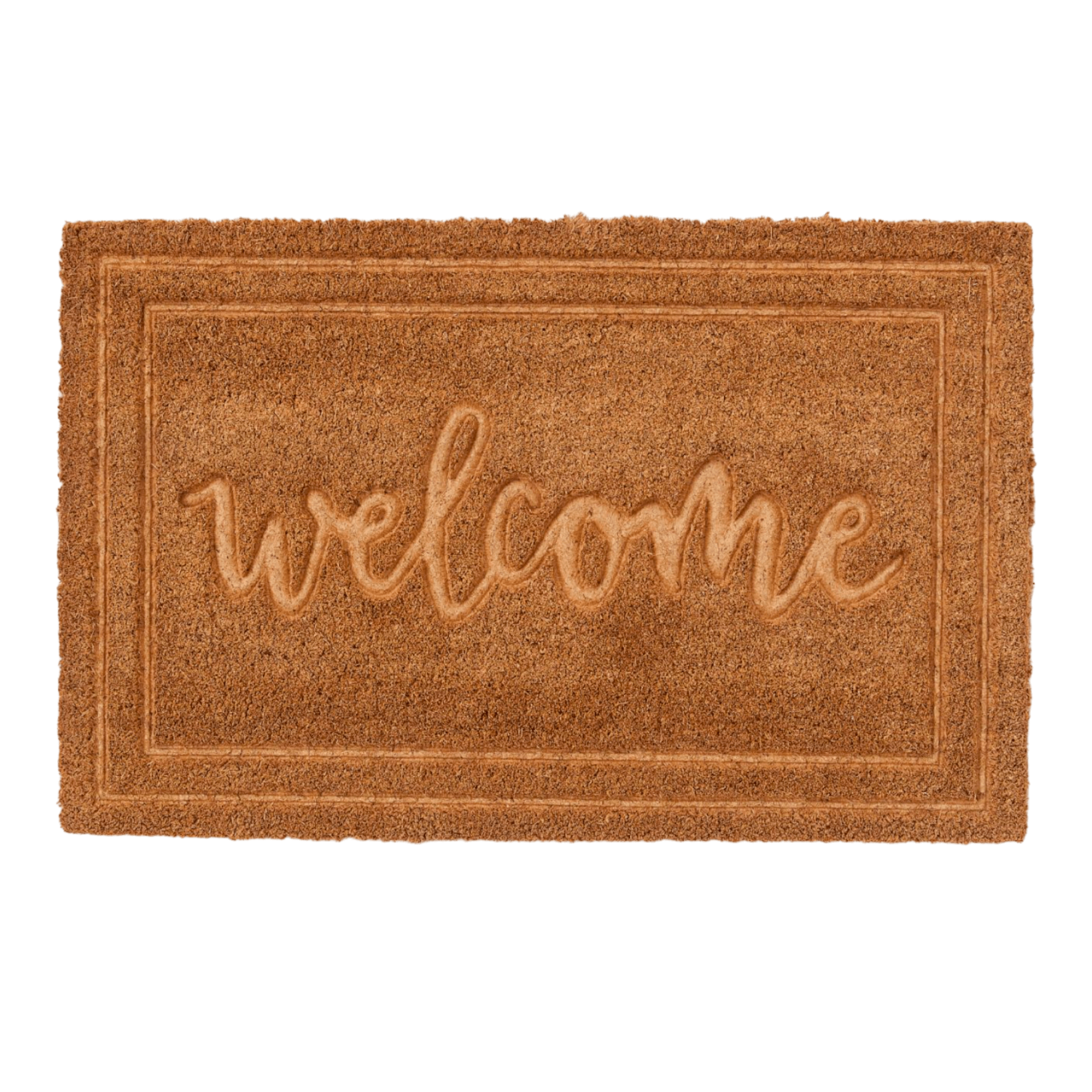 Ковер придверный H&M Home Coconut Fiber, коричневый - фото