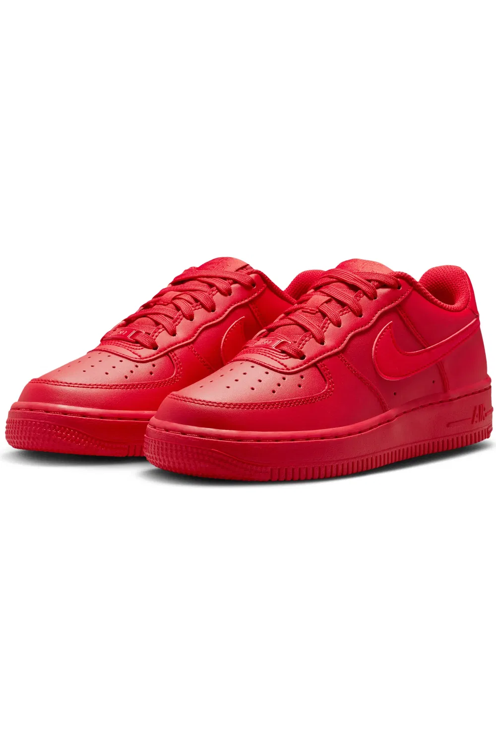 Детские кроссовки баскетбольные Air Force 1 Nike, University Red/Black/Red