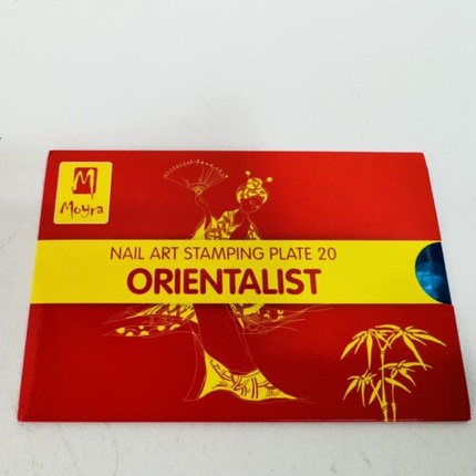 

Пластина для штамповки ногтей Аксессуары для дизайна ногтей Orientalist 20 Moyra