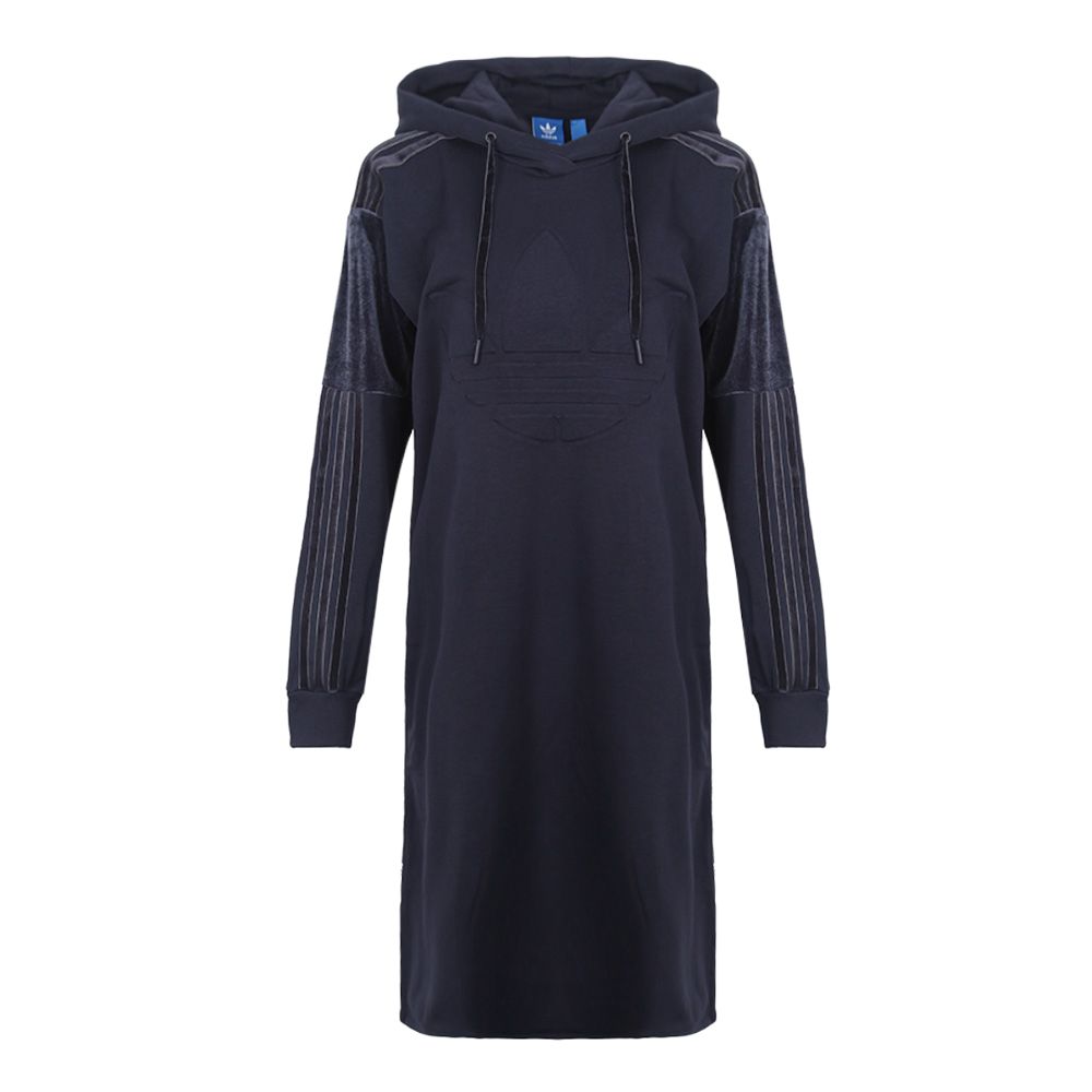 

Женское платье с длинными рукавами Adidas Originals, черный