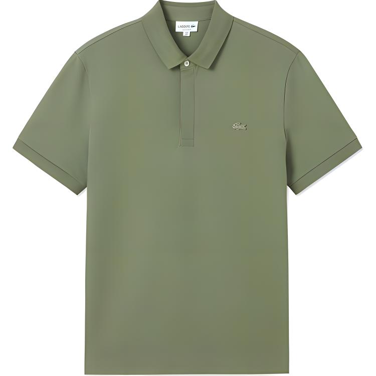 LACOSTE Поло мужское khaki green