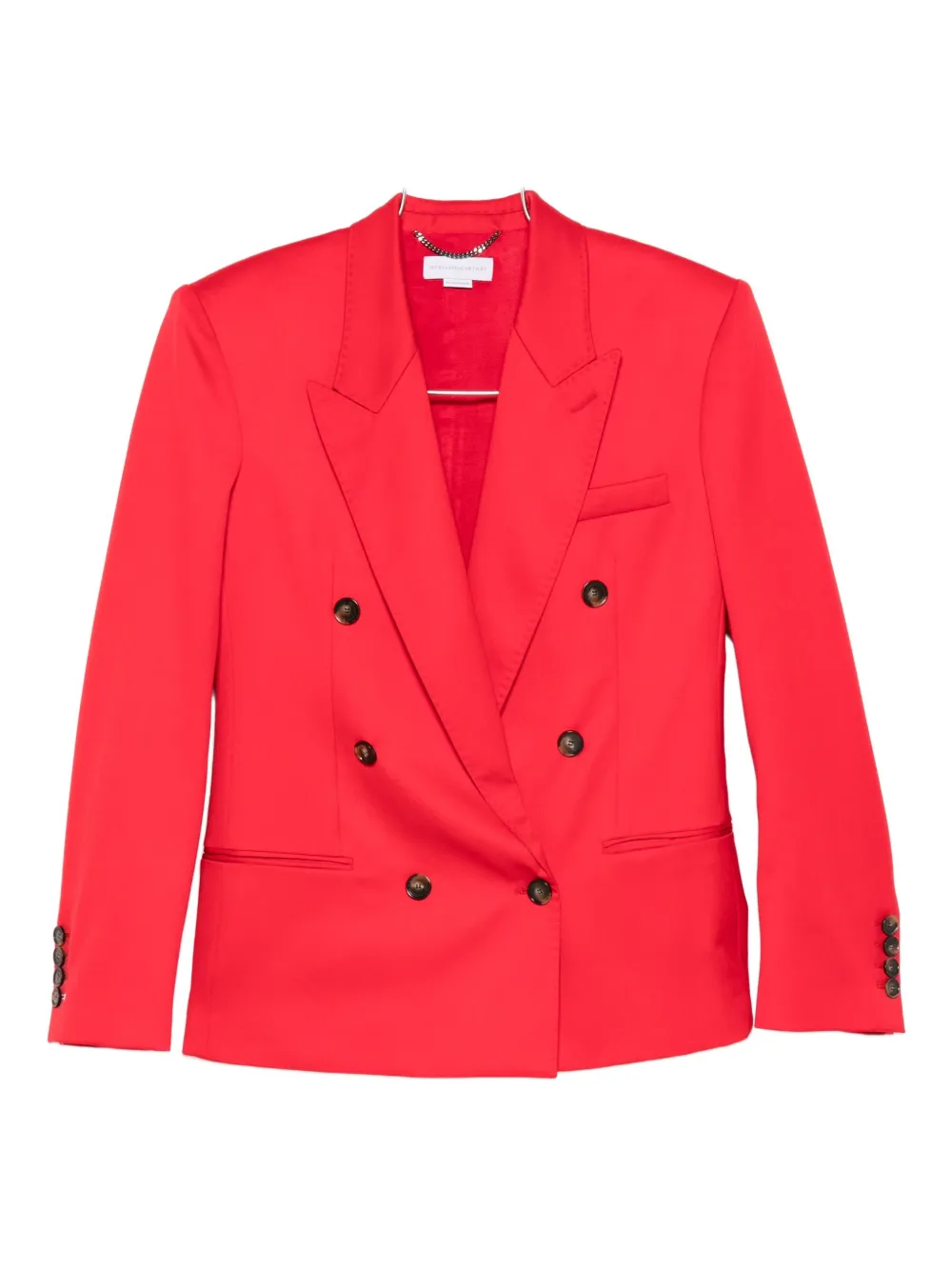 

Двубортный пиджак Stella Mccartney, красный