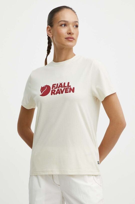 

Футболка Fjällräven Logo Tee Fjallraven, бежевый