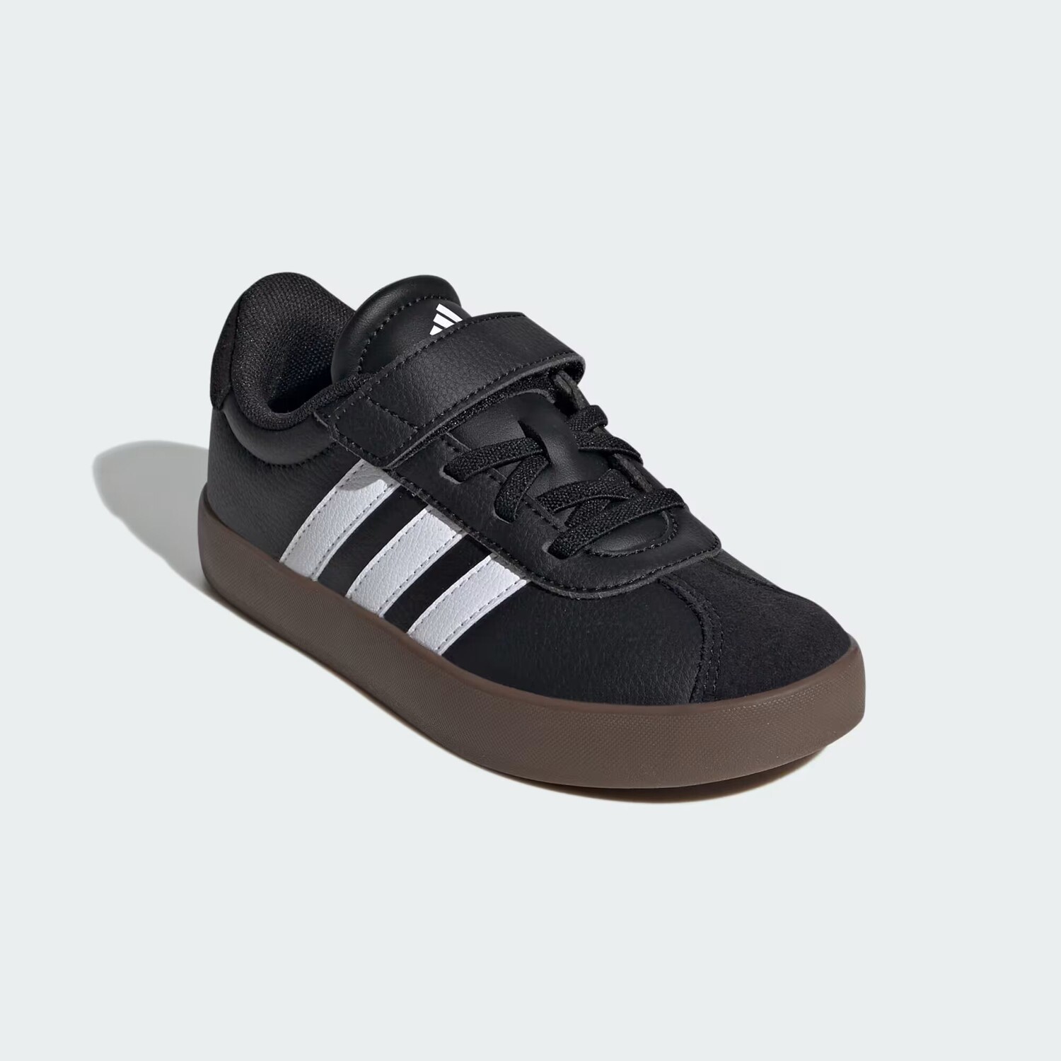 Кроссовки для скейтбординга VL Court 3.0 Детские Adidas, цвет Core Black/Cloud White/Core Black — фото 4