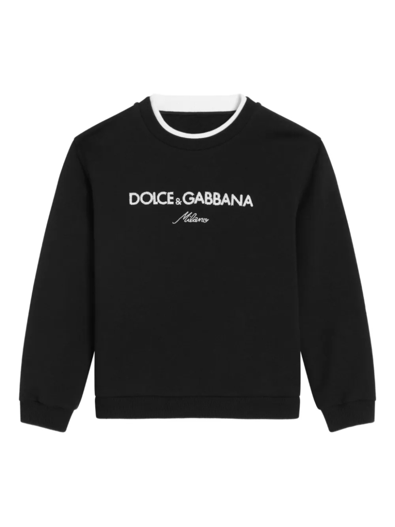 

Dolce & Gabbana Kids толстовка с вышитым логотипом, синий