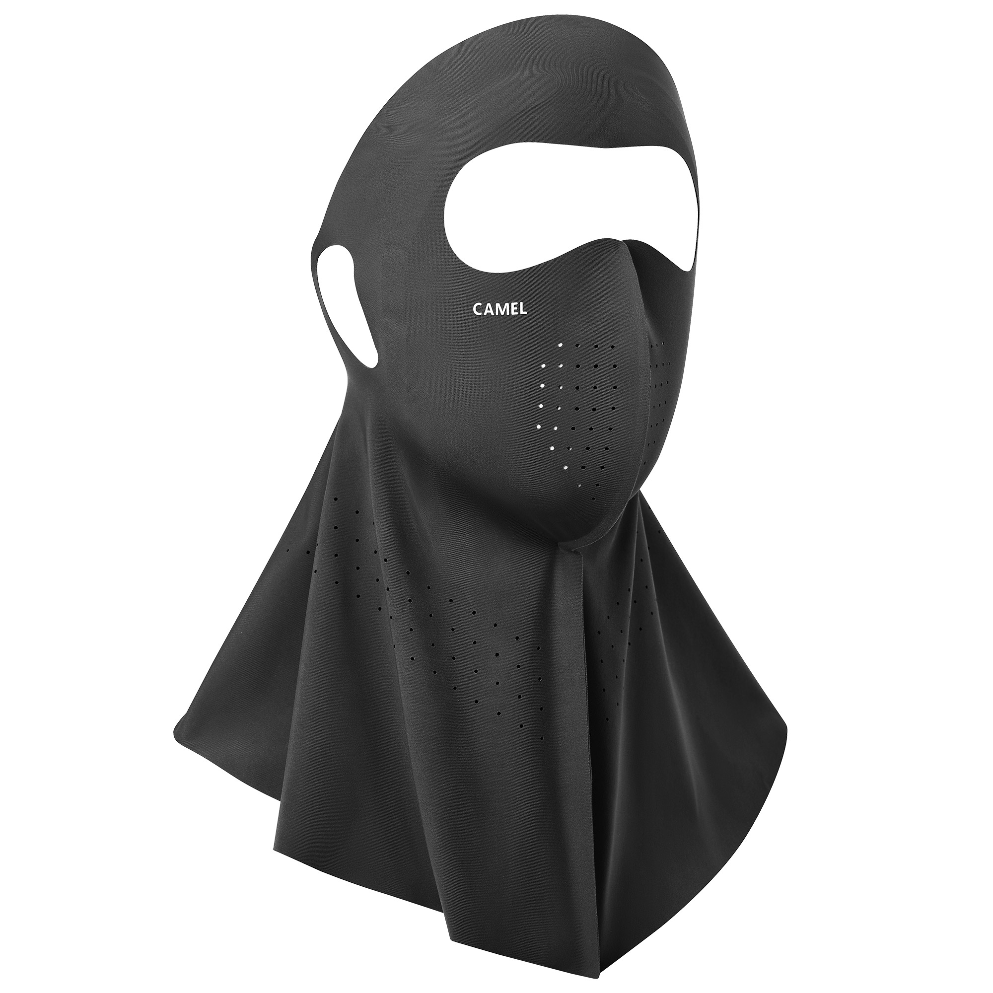 

Маска для защиты от солнца из полиамида Unisex CAMEL, phantom черный