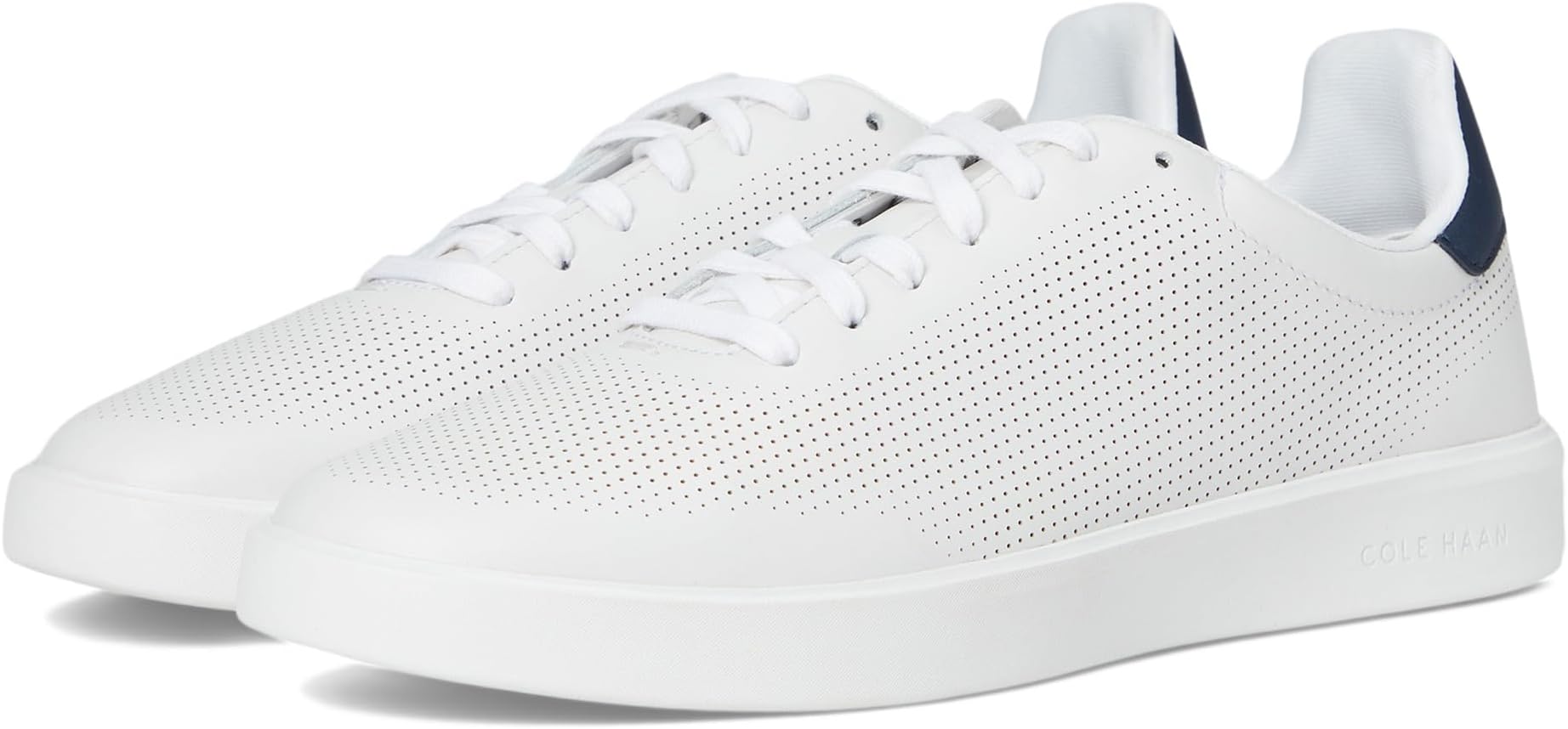 

Кроссовки Cole Haan Grand Crosscourt Daily Laser Sneakers, цвет Optic White/Navy Blazer/Optic White