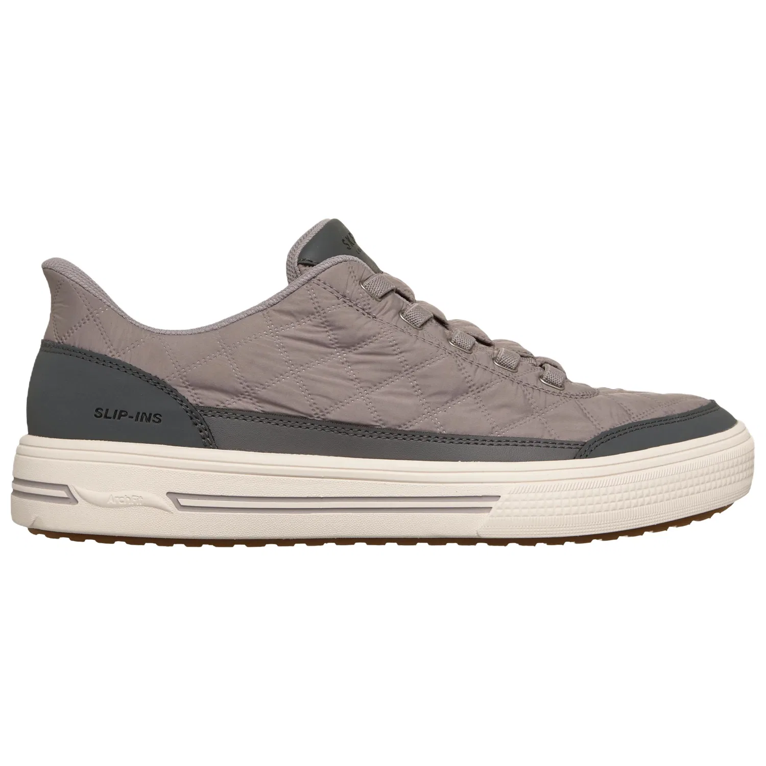 Кроссовки скейтбордические дышащие Skechers ArchFit Taupe — фото 3