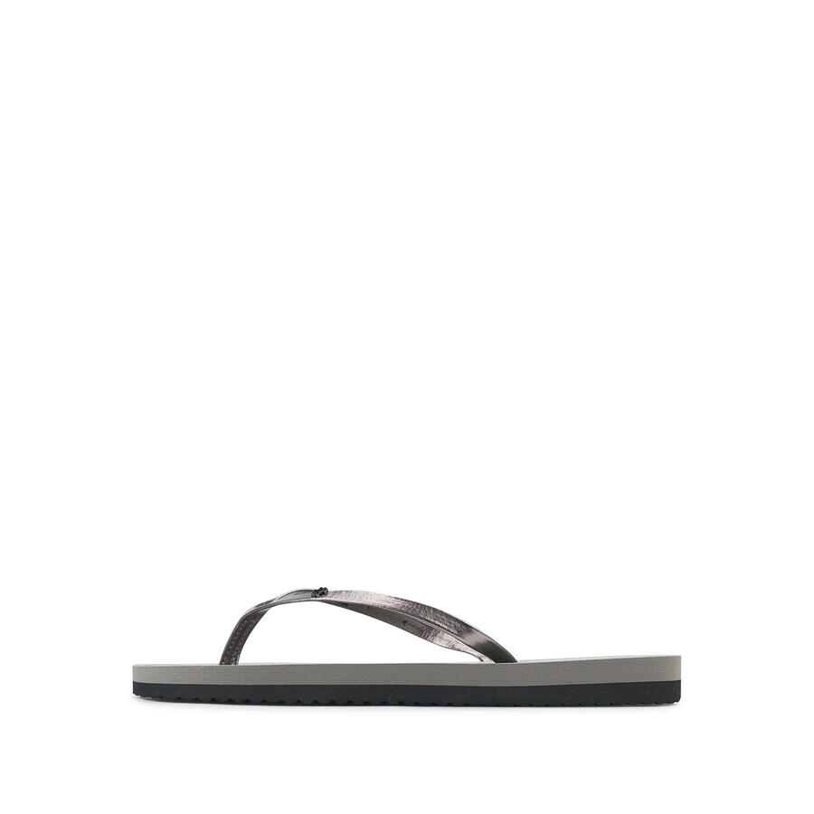 FLIP FLOP Женские шлепанцы с разделителем для пальцев ног, серые — фото 2