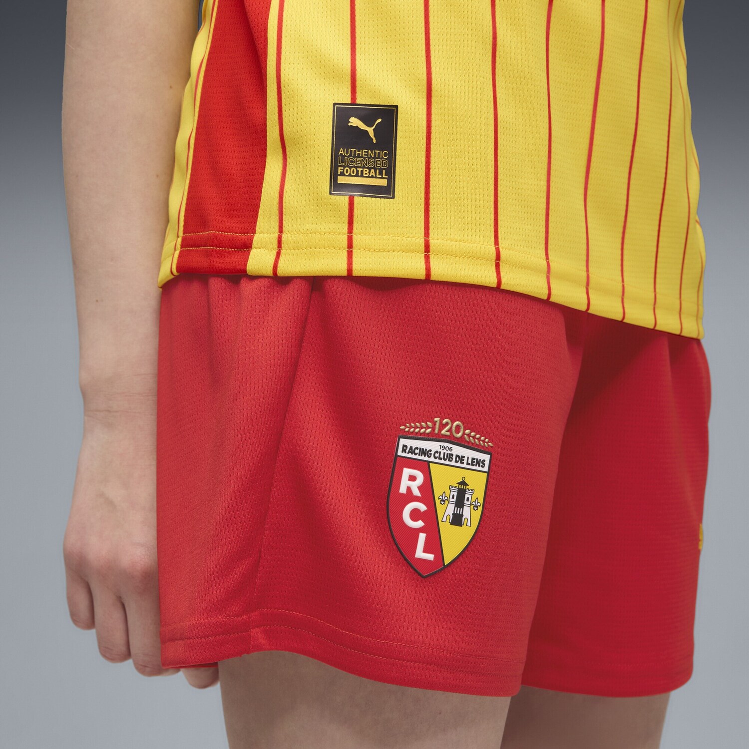 PUMA Шорты для тренировок Regular 'RC Lens 25/26' в красном цвете — фото 4