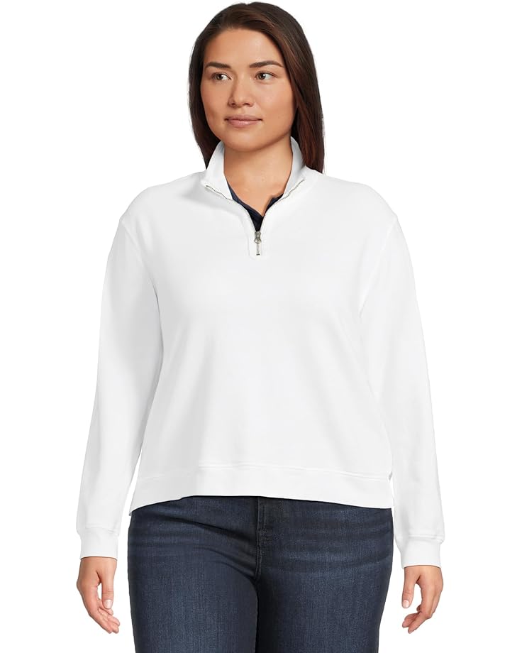 

Толстовка Mod-o-doc 1/2 Zip Funnel Long Sleeve Sweatshirt, белый