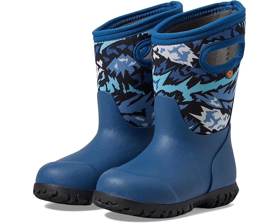 

Ботинки Bogs Kids York - Winter Mountain, цвет Dark Blue Multi