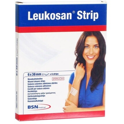 

Полоски BSN Medical Leukosan 38x6 мм, 5 шт. в упаковке Essity Italy Spa